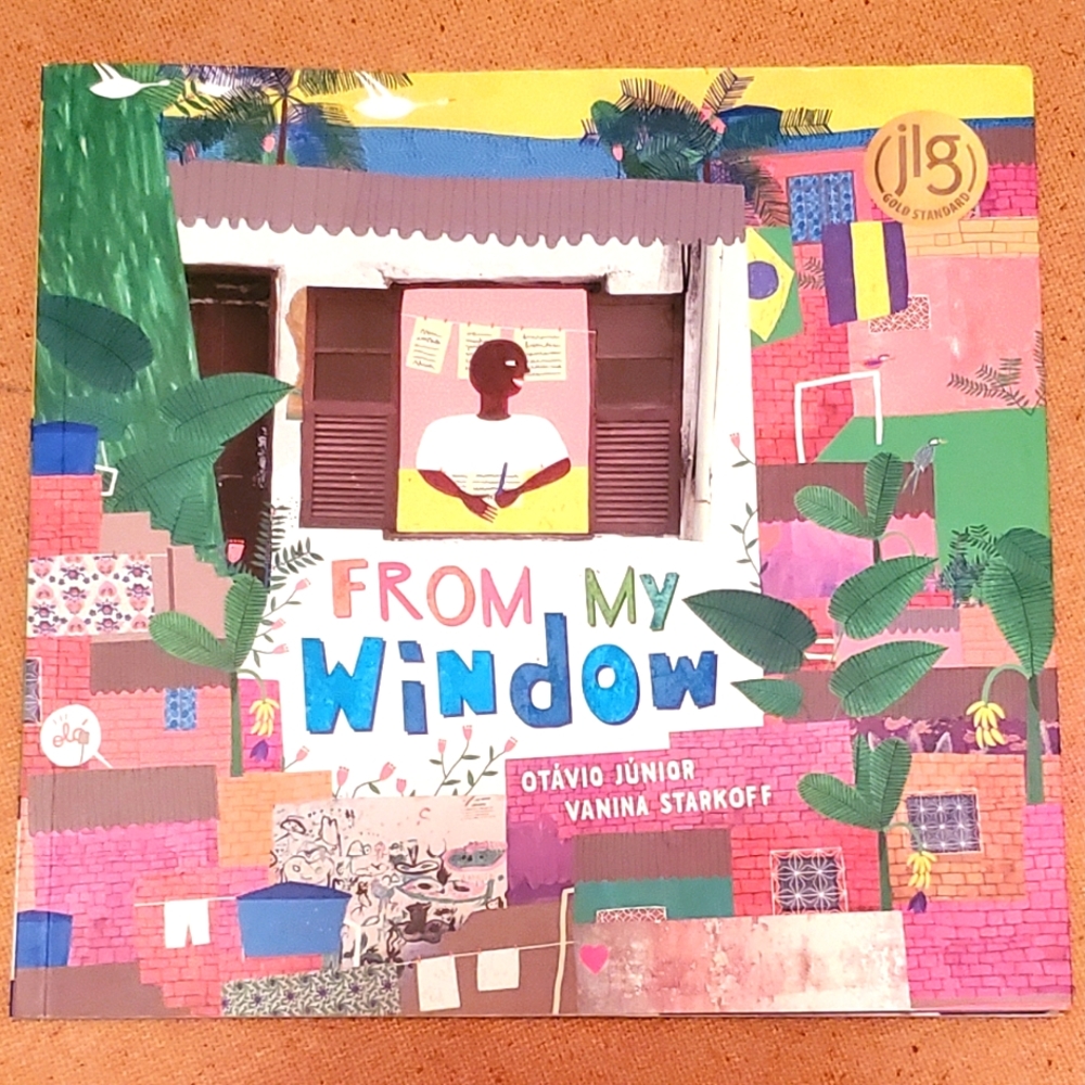 Brazil Favela. Children's book 'From My Window.